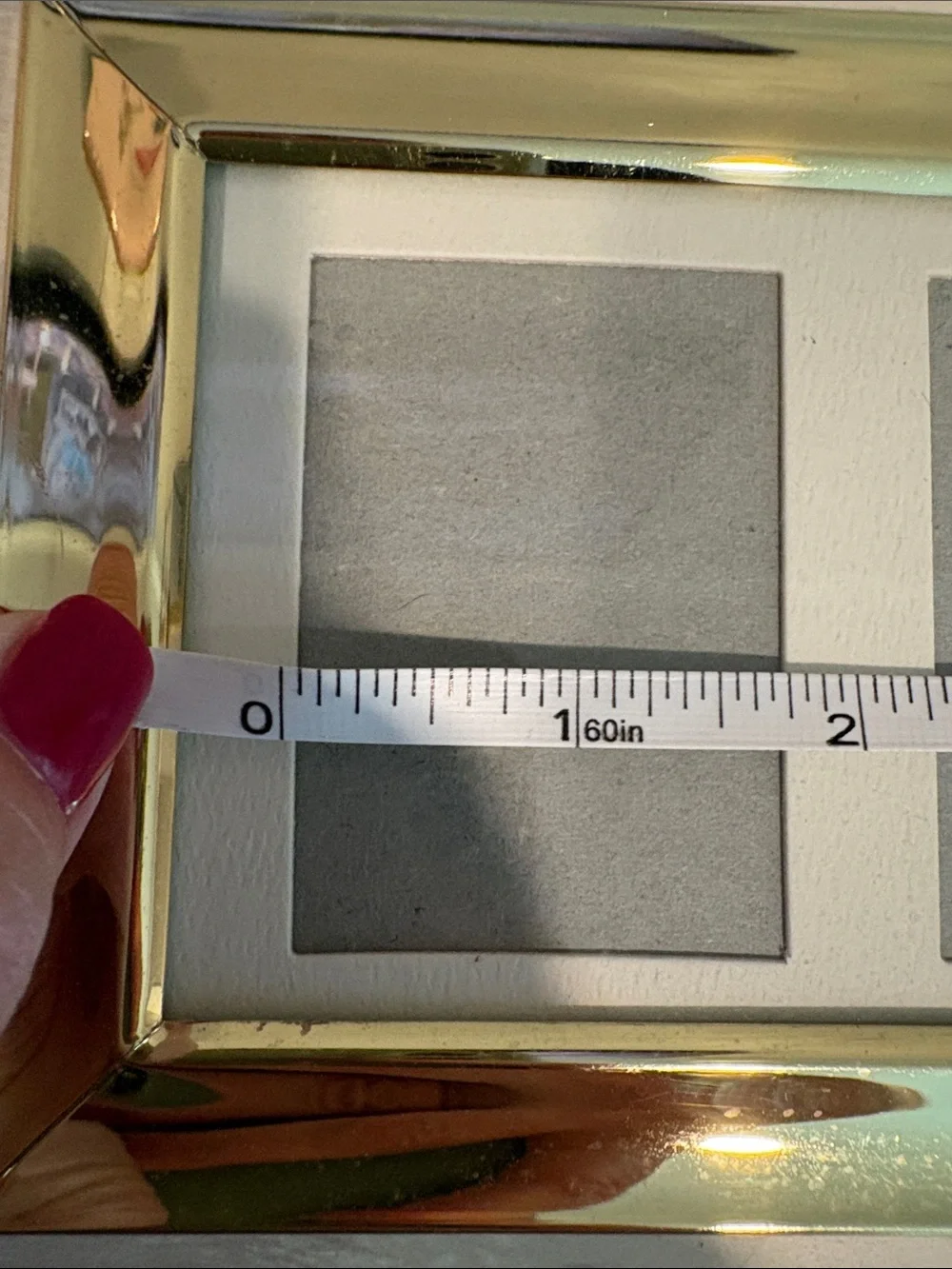 VTG Brass Multi-Opening Photo Frame - 4-Opening Frame 1.75
